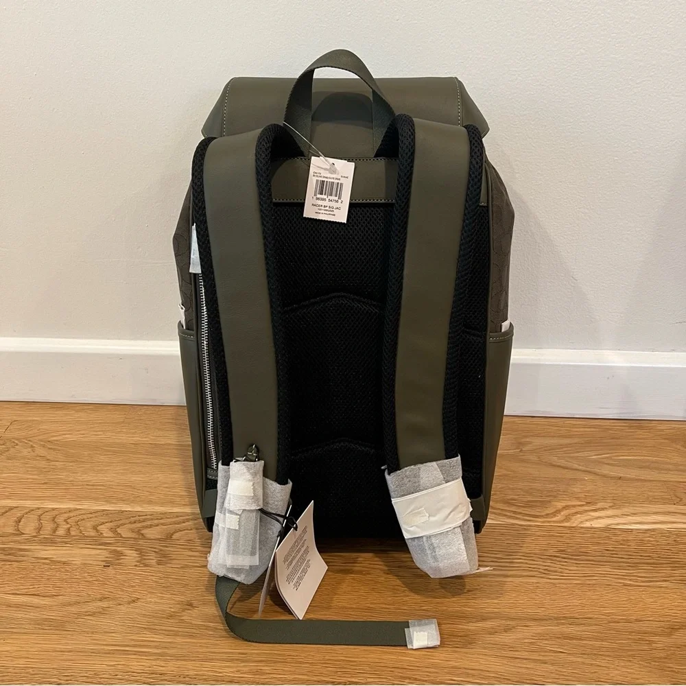 NWT Coach Racer Backpack - Picture 4 of 5